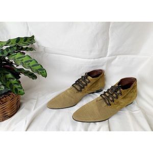 FINAL HRS: Vintage Suede Mod Booties ~ US 8.5